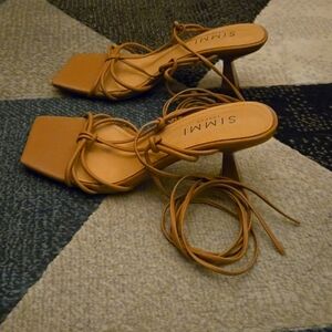 SIMMI London shoes ankle tie strappy sandals